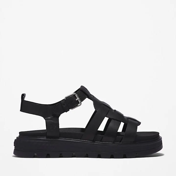 GreenStride™ Ray City Fisherman Sandal for Women in Black