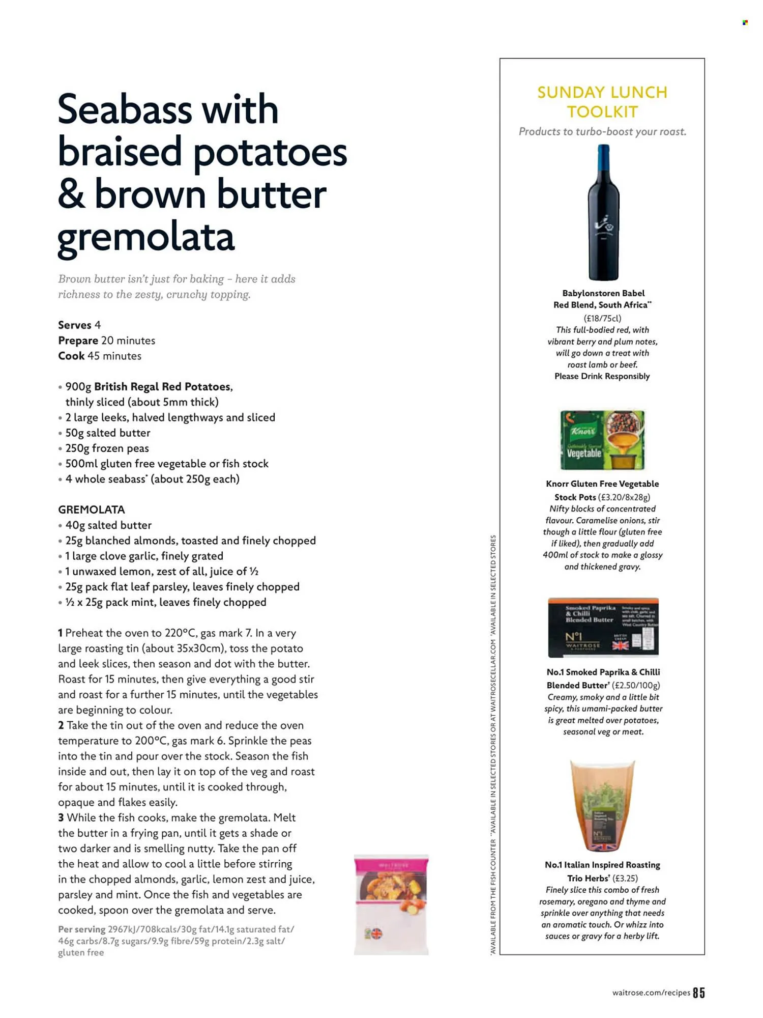 Waitrose catalogue from 1 April to 30 April 2026 - Catalogue Page 85