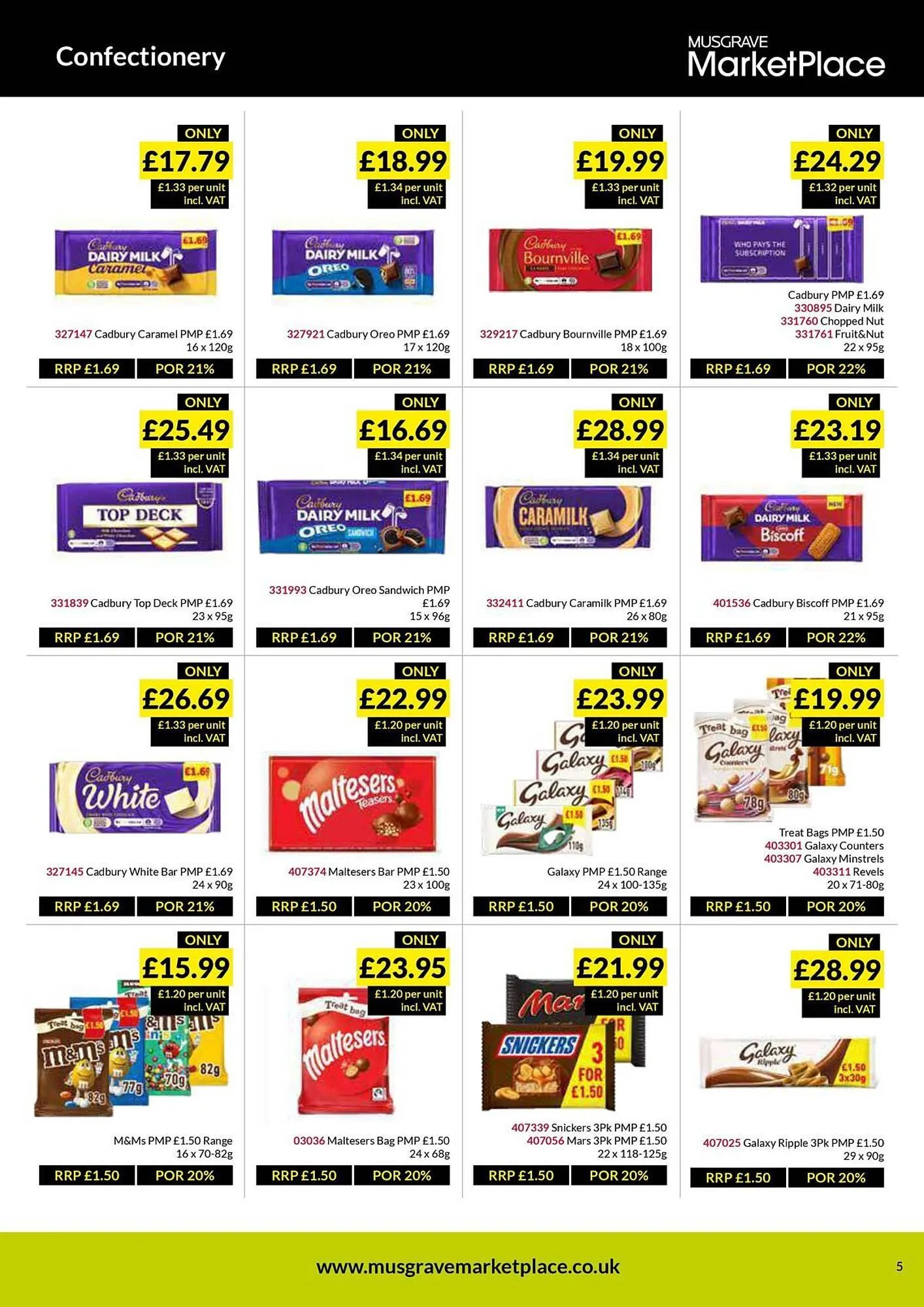 Musgrave MarketPlace leaflet from 1 April to 20 April 2025 - Catalogue Page 5