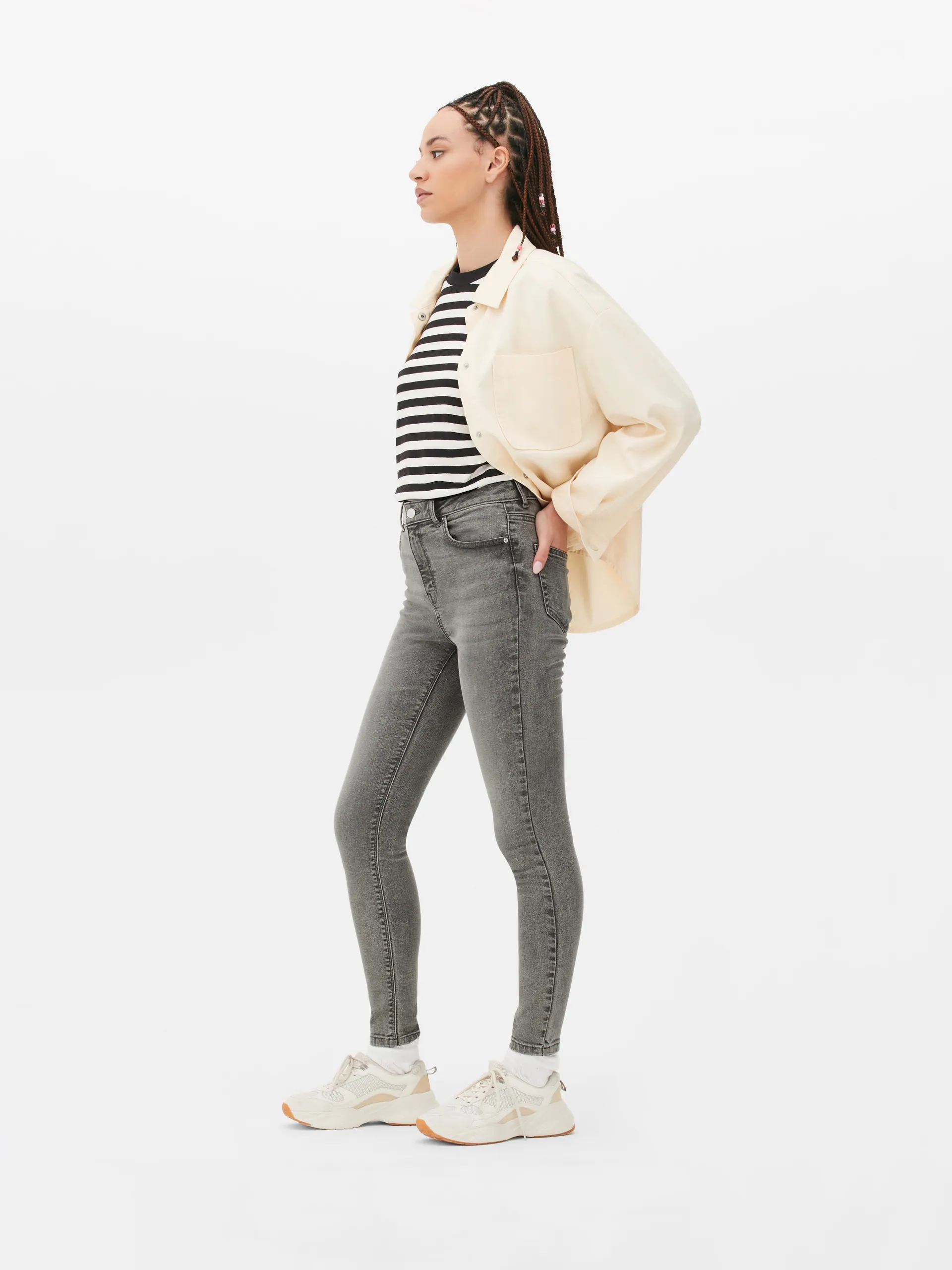 High Waist Skinny Jeans