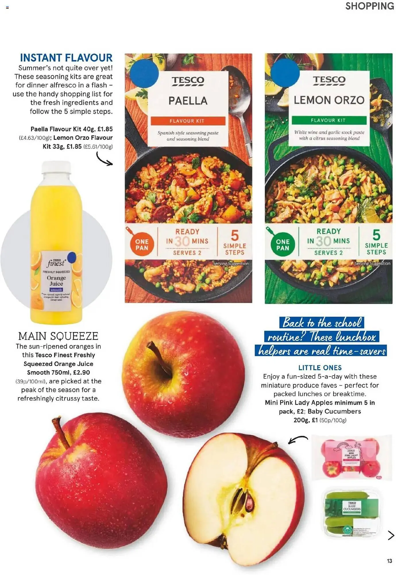 Tesco leaflet from 1 September to 1 October 2025 - Catalogue Page 13