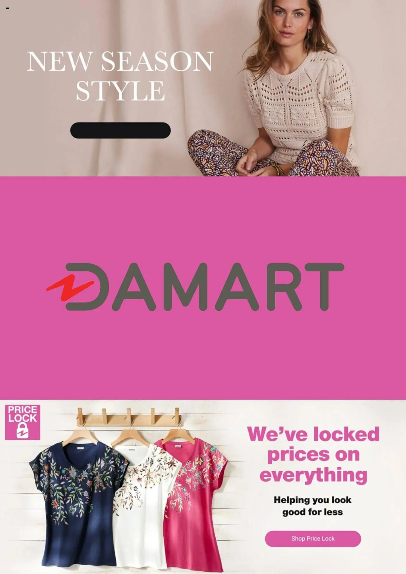 Damart leaflet - 1