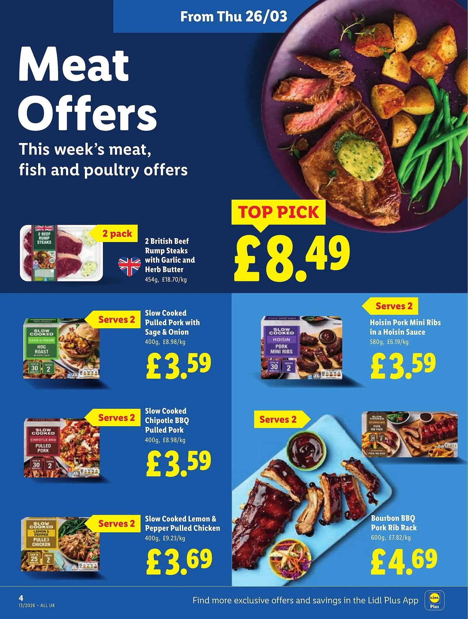 Lidl leaflet from 26 March to 1 April 2026 - Catalogue Page 4