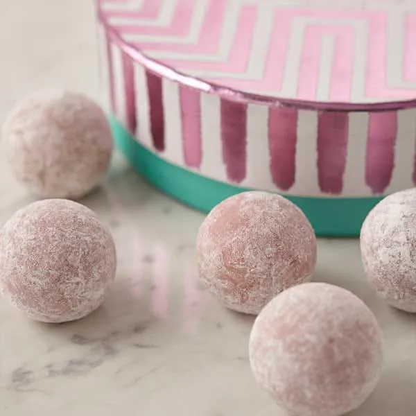 Fortnum's Pink Marc de Champagne Chocolate Truffles, 125g