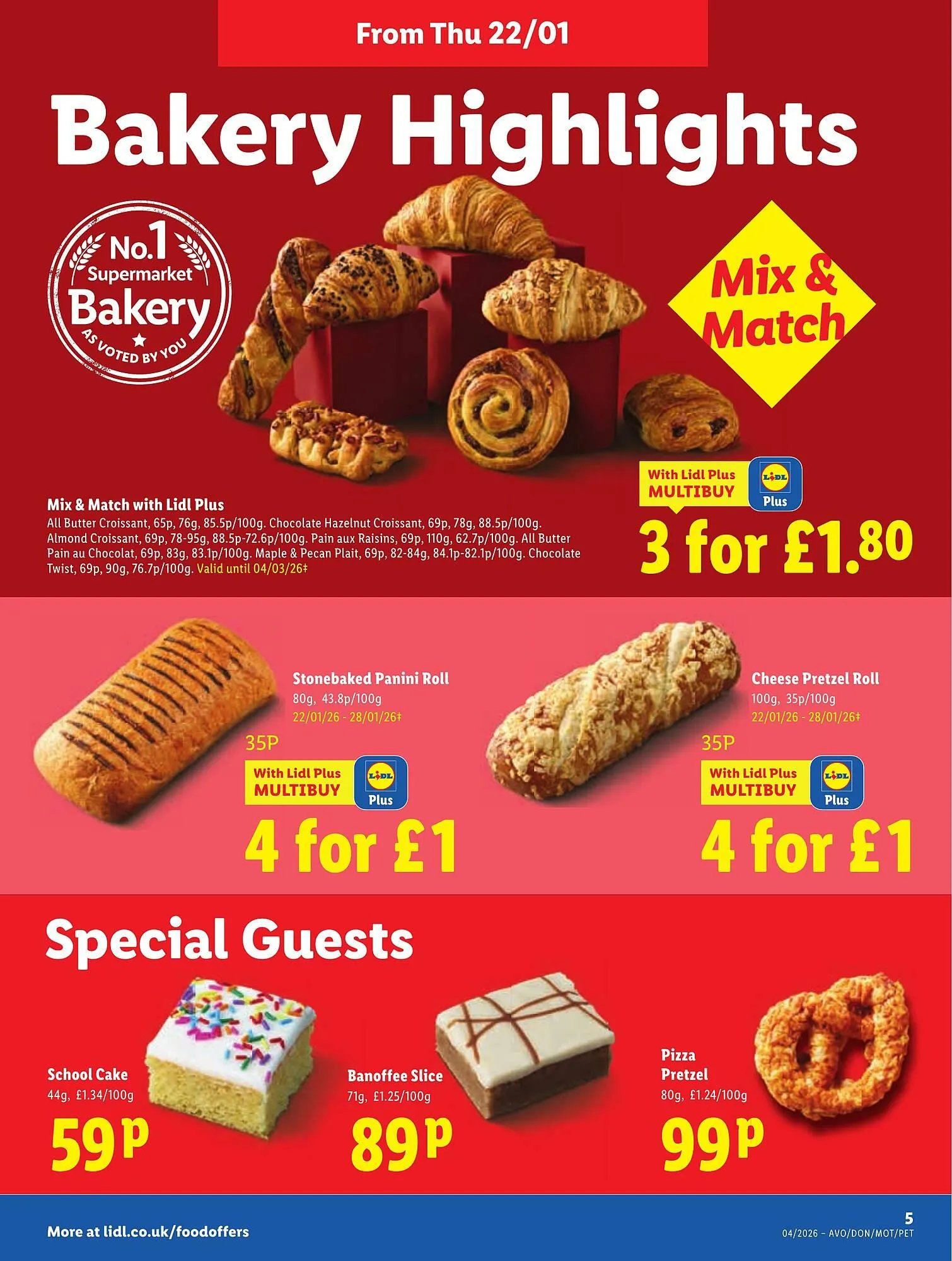 Lidl leaflet from 22 January to 28 January 2026 - Catalogue Page 5