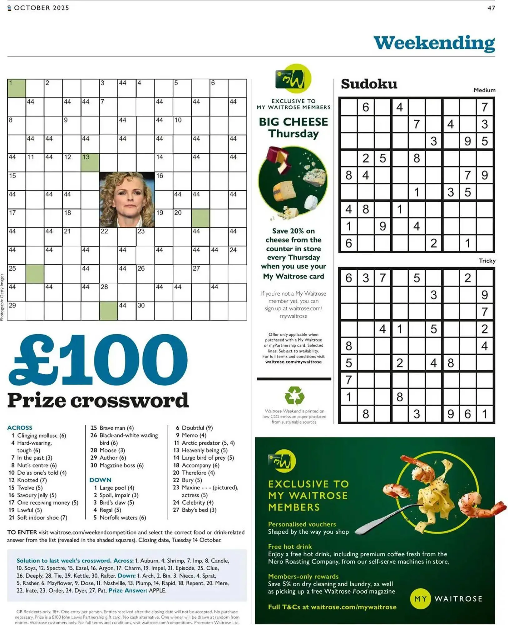 Waitrose catalogue from 9 October to 16 October 2025 - Catalogue Page 47