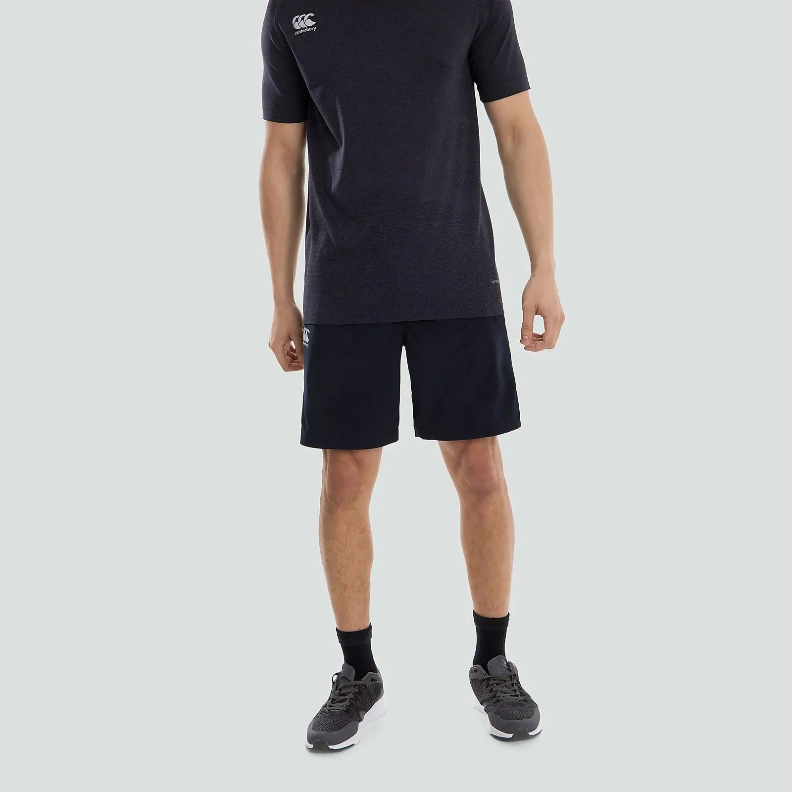 MENS WOVEN GYM SHORTS BLACK
