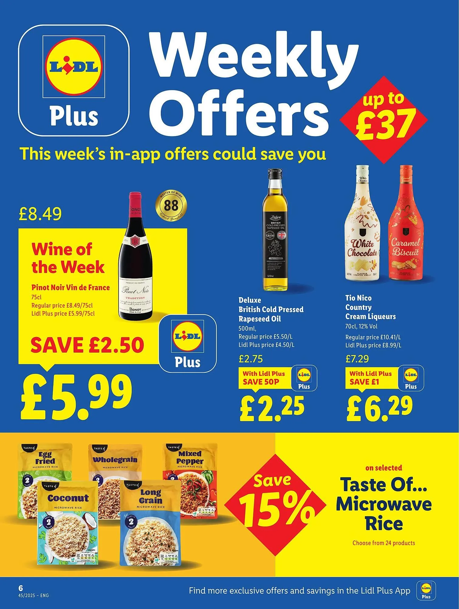 Lidl leaflet from 30 October to 5 November 2025 - Catalogue Page 6