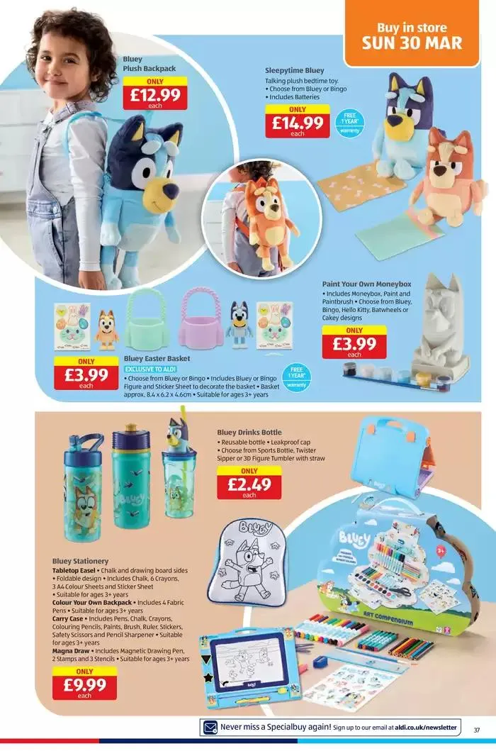 Aldi weekly offers from 27 March to 30 March 2025 - Catalogue Page 37