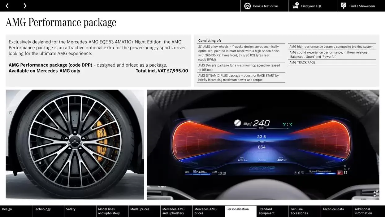 Mercedes Benz EQE Saloon from 24 October to 24 October 2025 - Catalogue Page 53