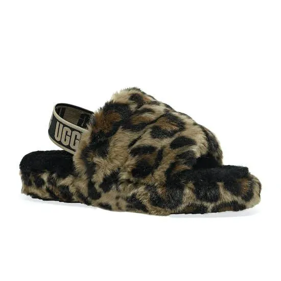 UGG K Fluff Yeah Slide Spotty Kids Slippers