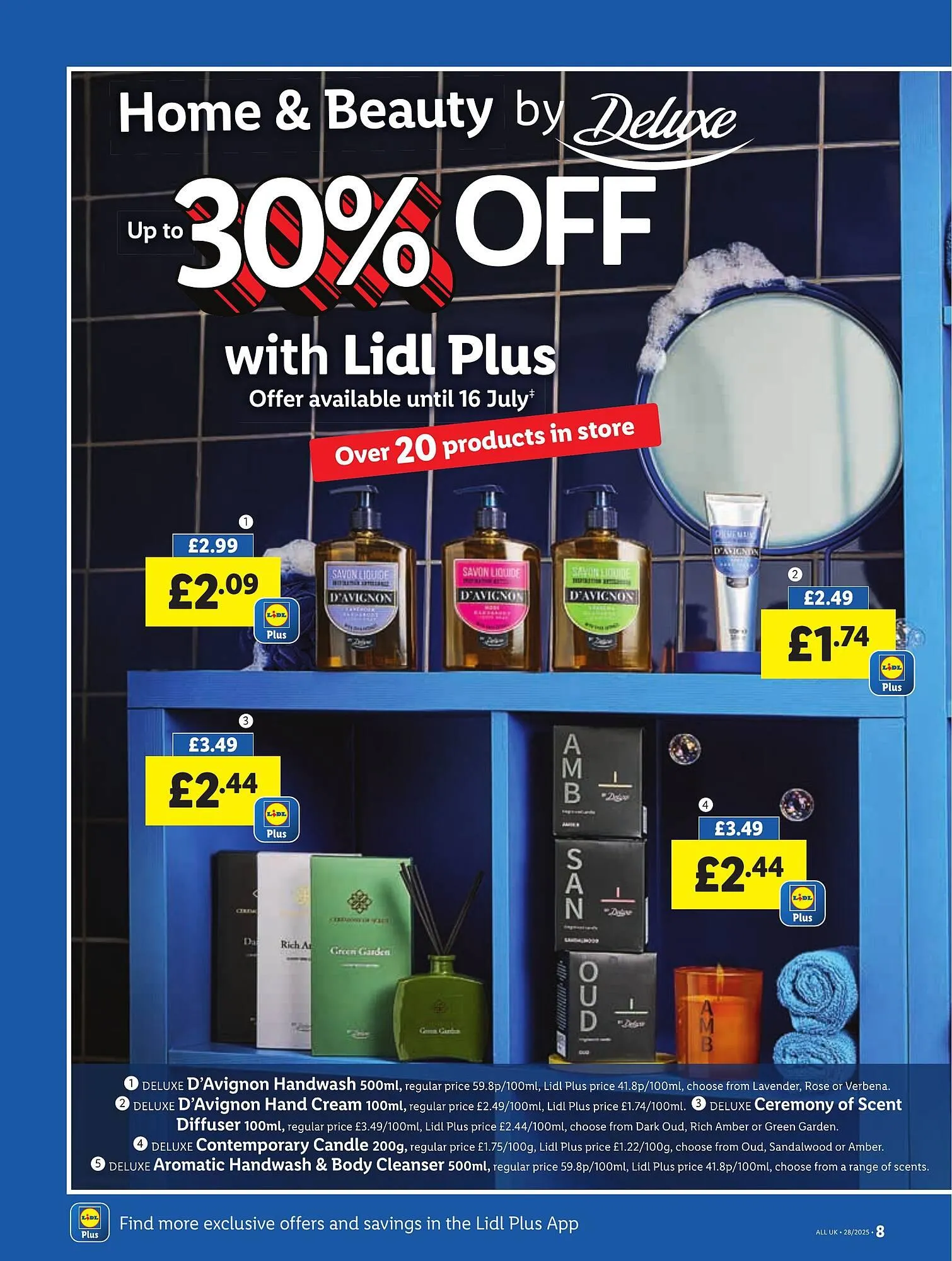 Lidl leaflet from 10 July to 16 July 2025 - Catalogue Page 8