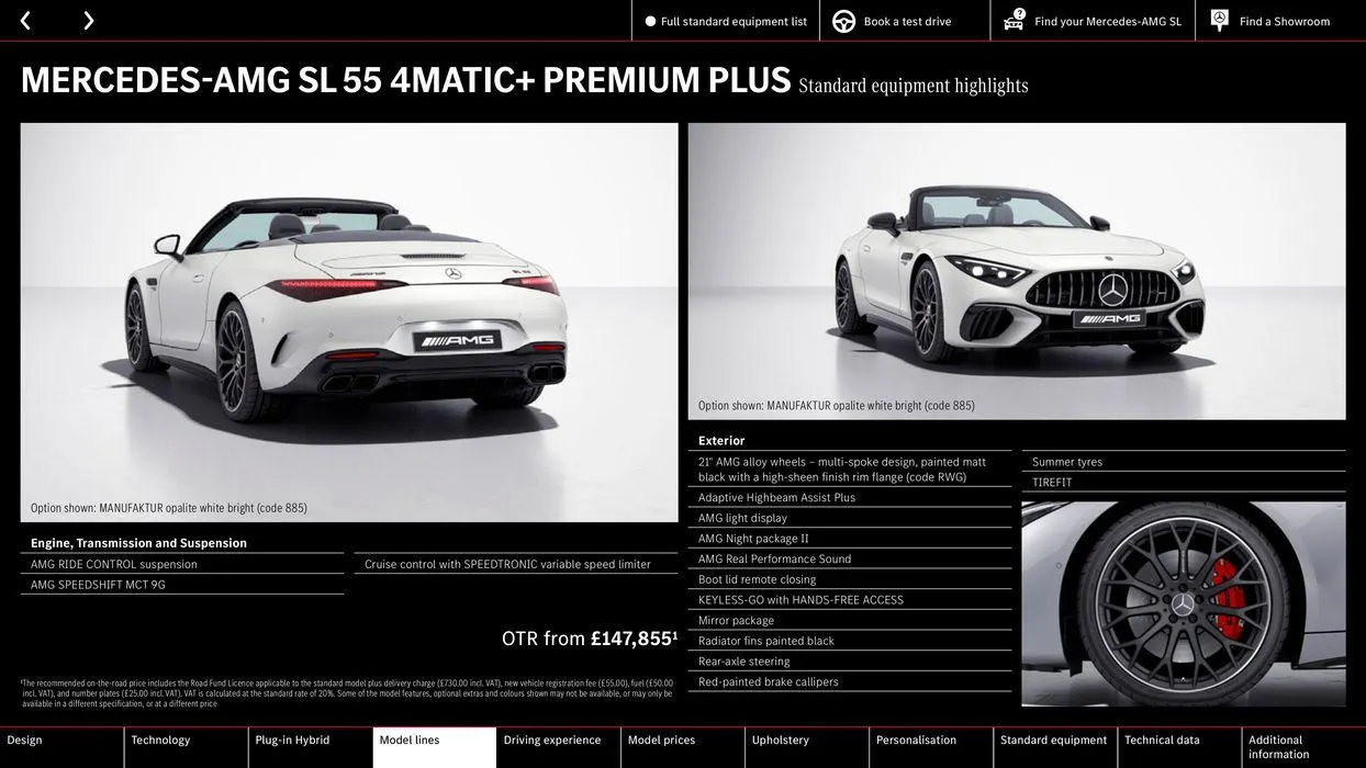 Mercedes-AMG SL from 24 August to 24 August 2025 - Catalogue Page 29