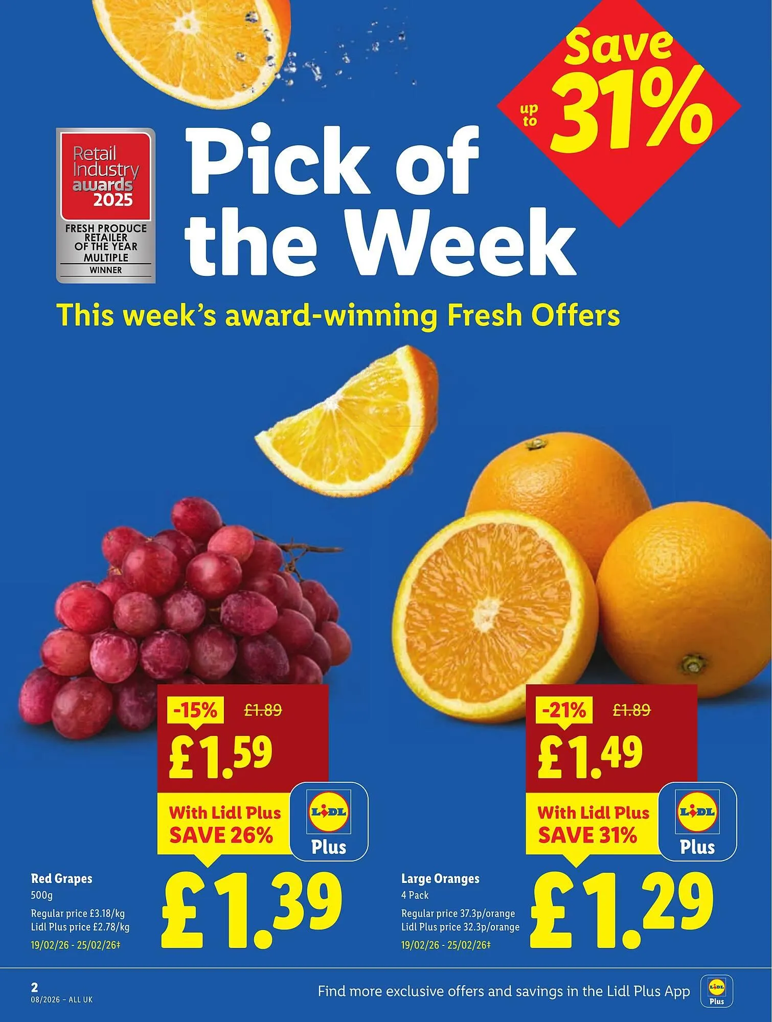 Lidl leaflet from 19 February to 25 February 2026 - Catalogue Page 2