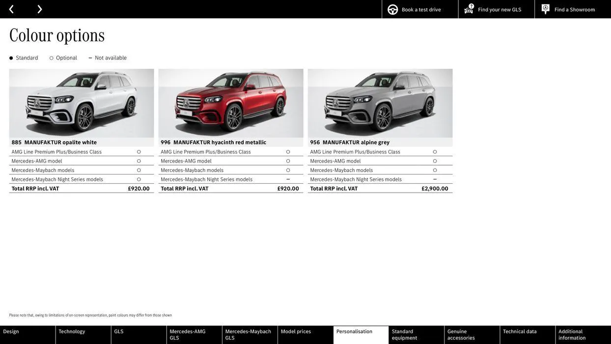 Mercedes Benz New GLS from 10 August to 10 August 2025 - Catalogue Page 44