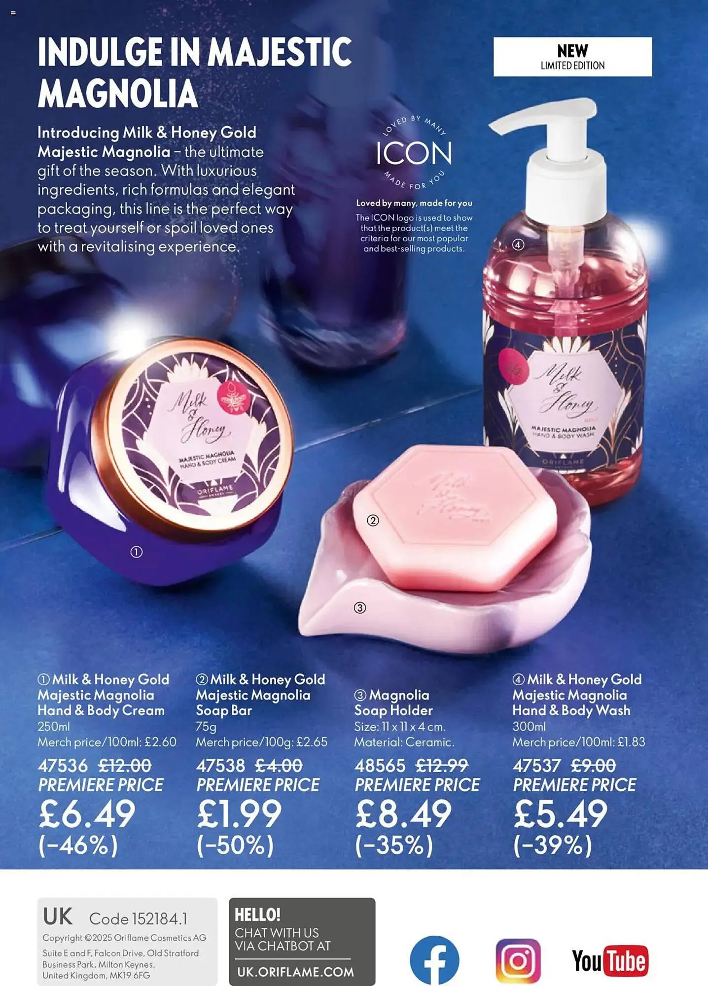 Oriflame catalogue from 22 October to 11 November 2025 - Catalogue Page 148