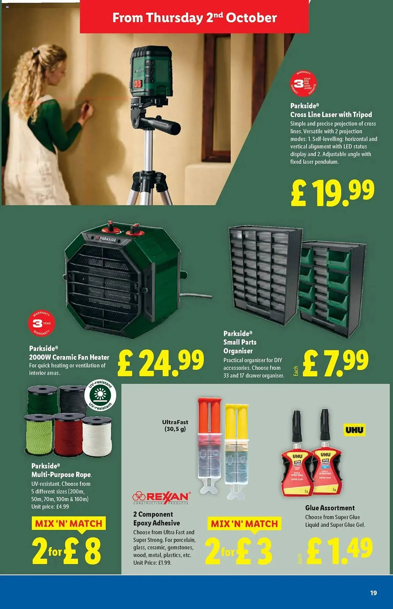 Lidl leaflet from 2 October to 8 October 2025 - Catalogue Page 19