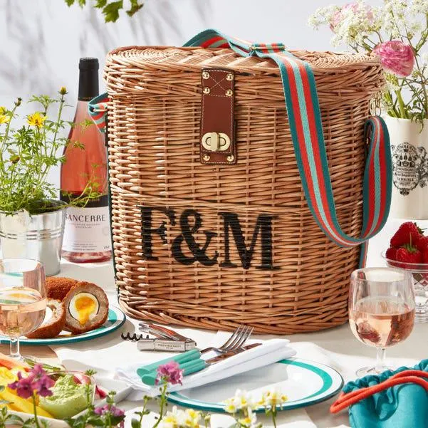 Fortnum’s Shoulder Picnic Hamper for Two