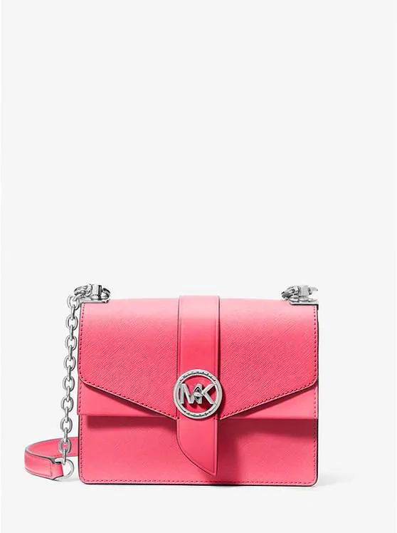 Greenwich Small Saffiano Leather Crossbody Bag