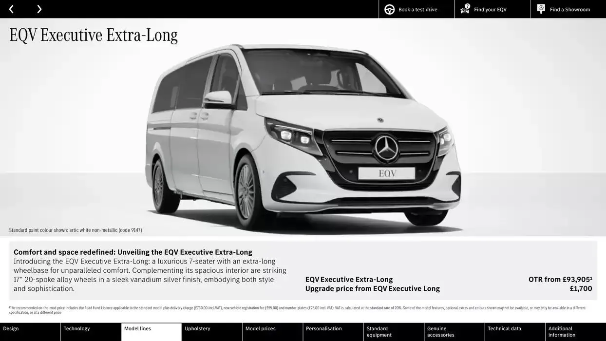 Mercedes Benz EQV from 12 October to 12 October 2025 - Catalogue Page 18
