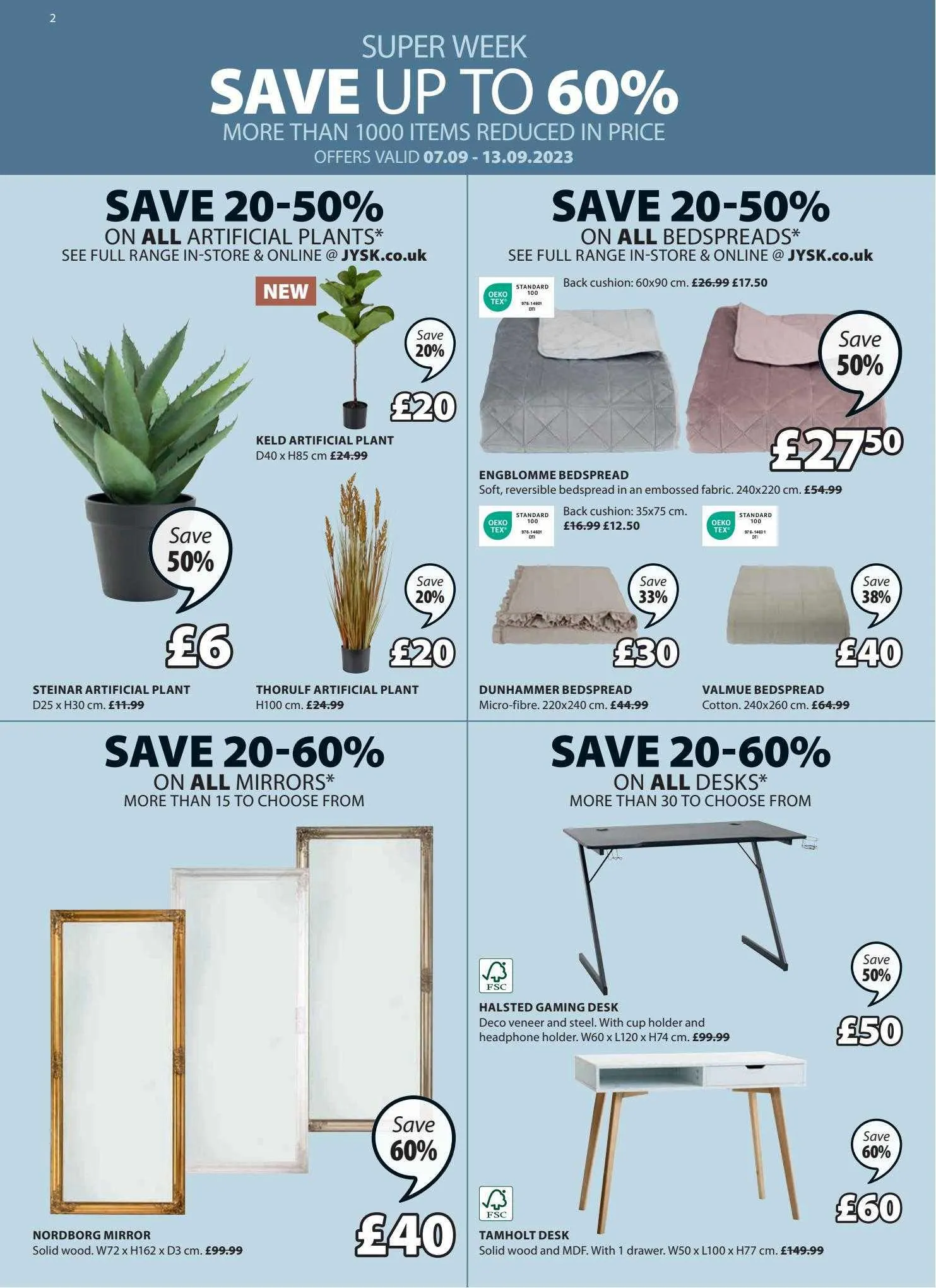 JYSK Catalog from 1 March to 31 December 2023 - Catalogue Page 2