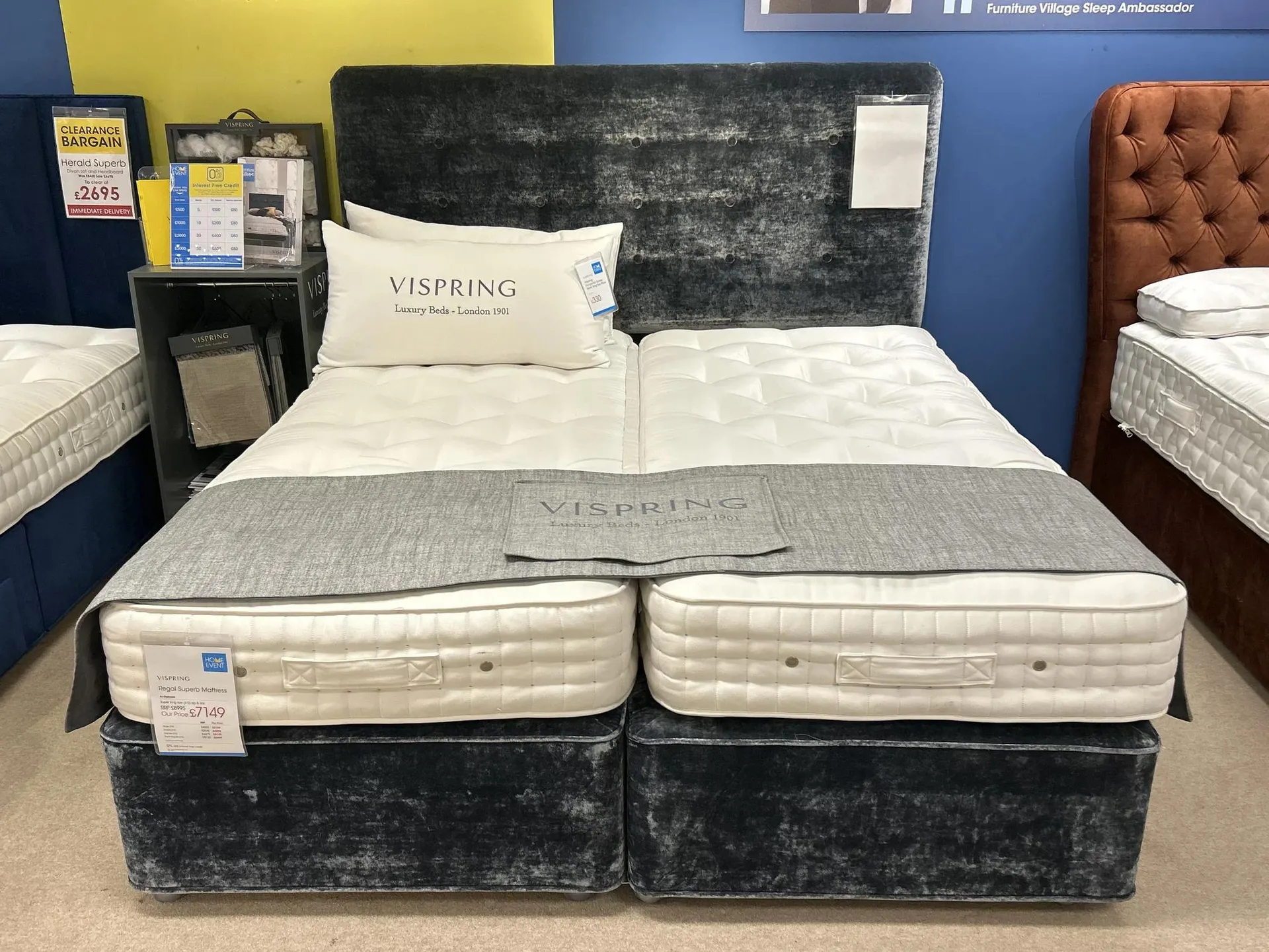 Regal Superb Divan and Headboard