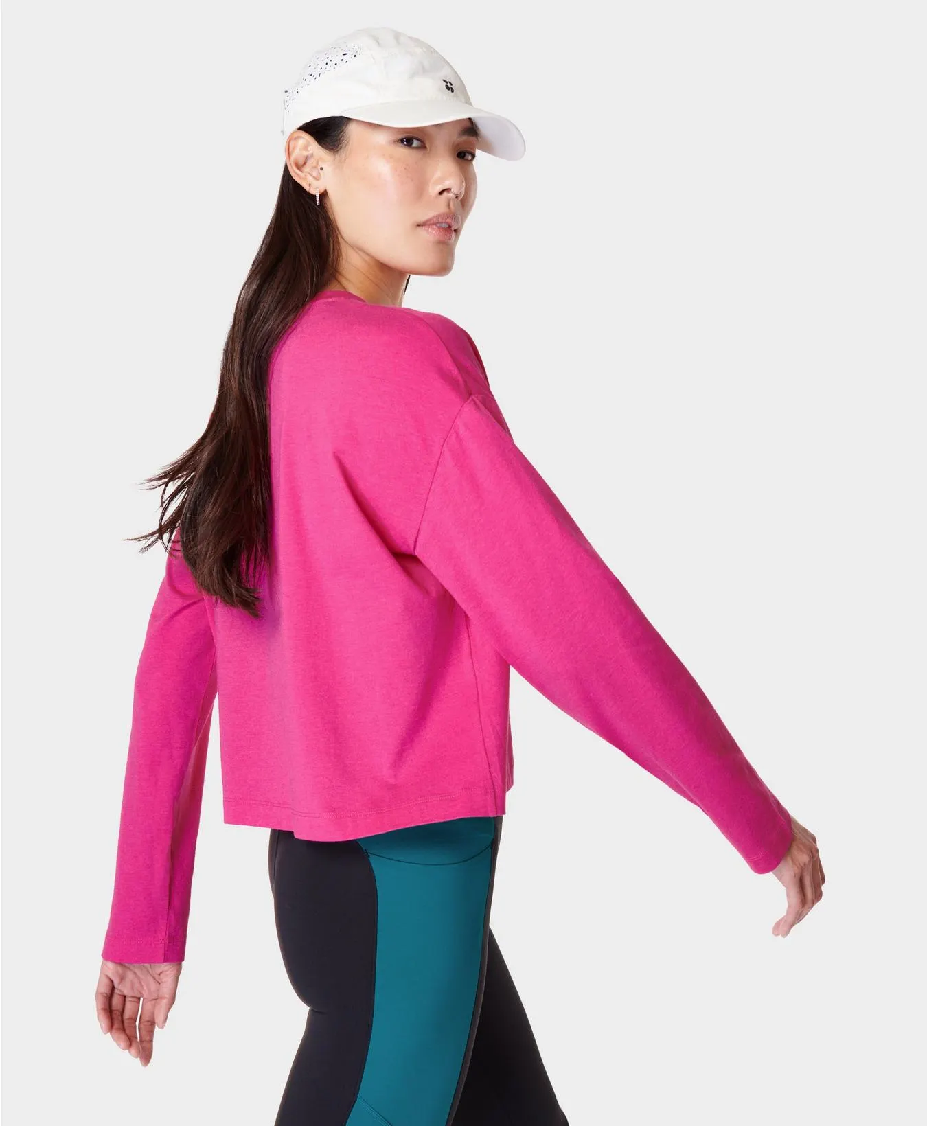 Essential Crop Long Sleeve T-Shirt