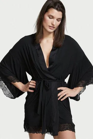 Modal Lace Robe