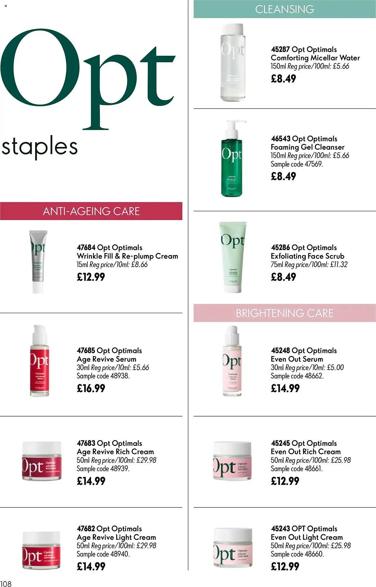 Oriflame catalogue from 17 June to 8 July 2026 - Catalogue Page 108