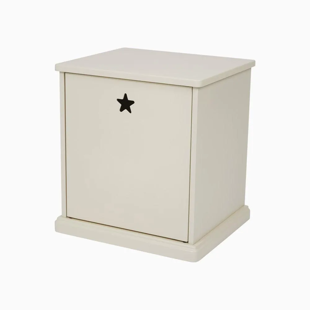 Star Bright Bedside Table, Oatmeal