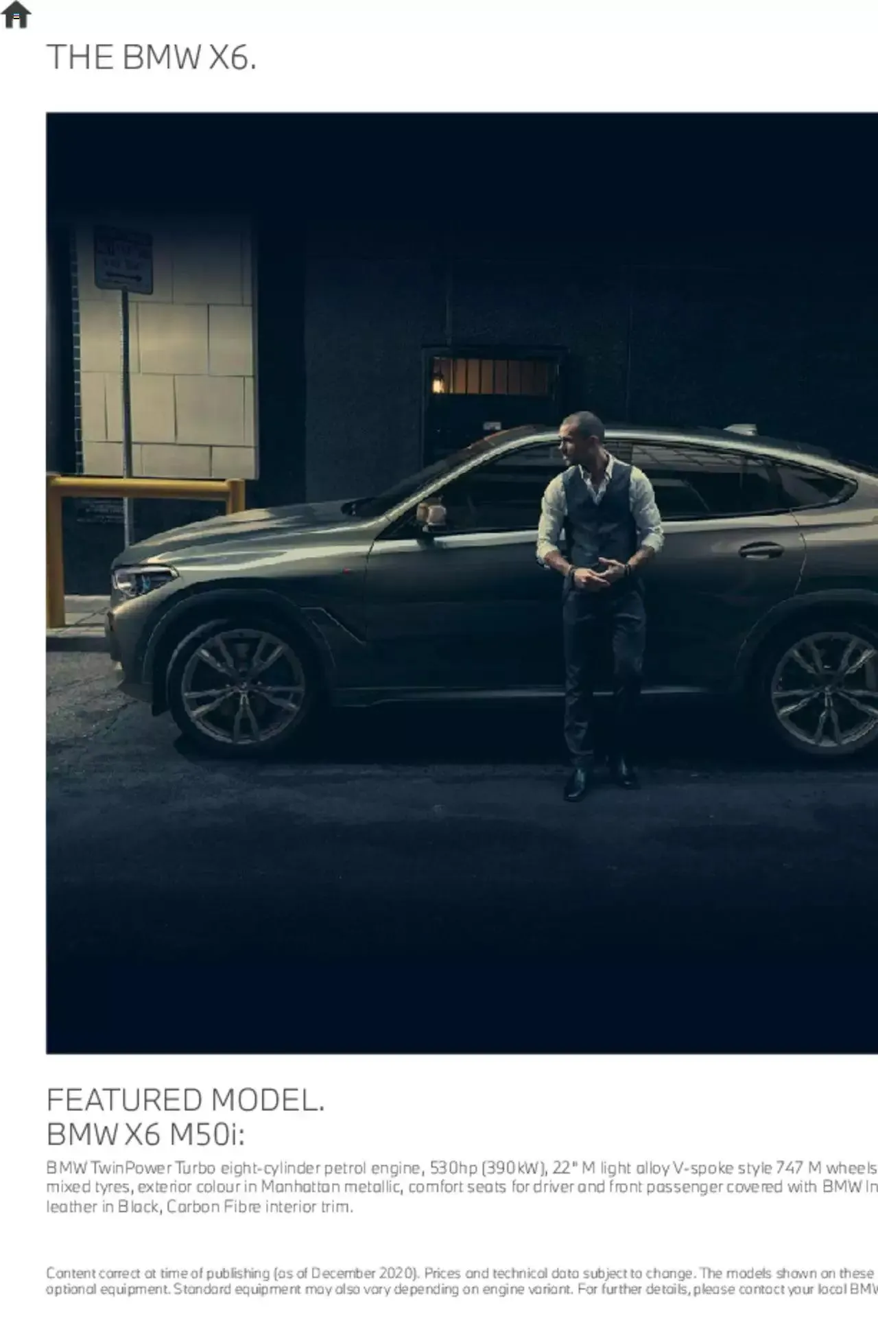 BMW - X6 Brochure from 21 January to 31 December 2023 - Catalogue Page 3