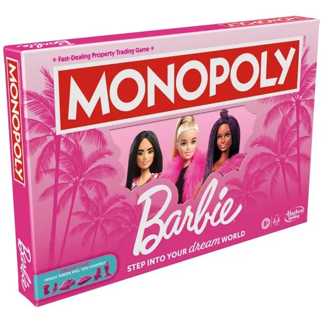 Barbie Monopoly Board Game