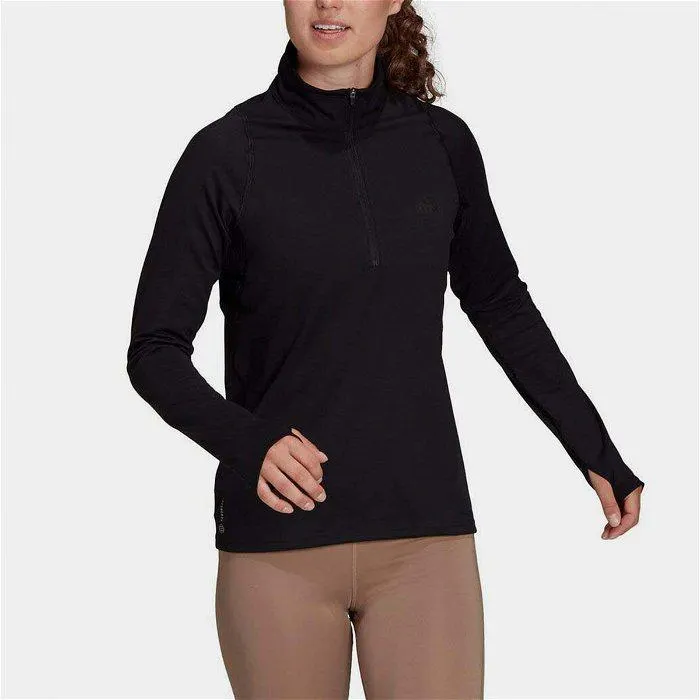 adidas Own the Run Half Zip Ladies Running Top