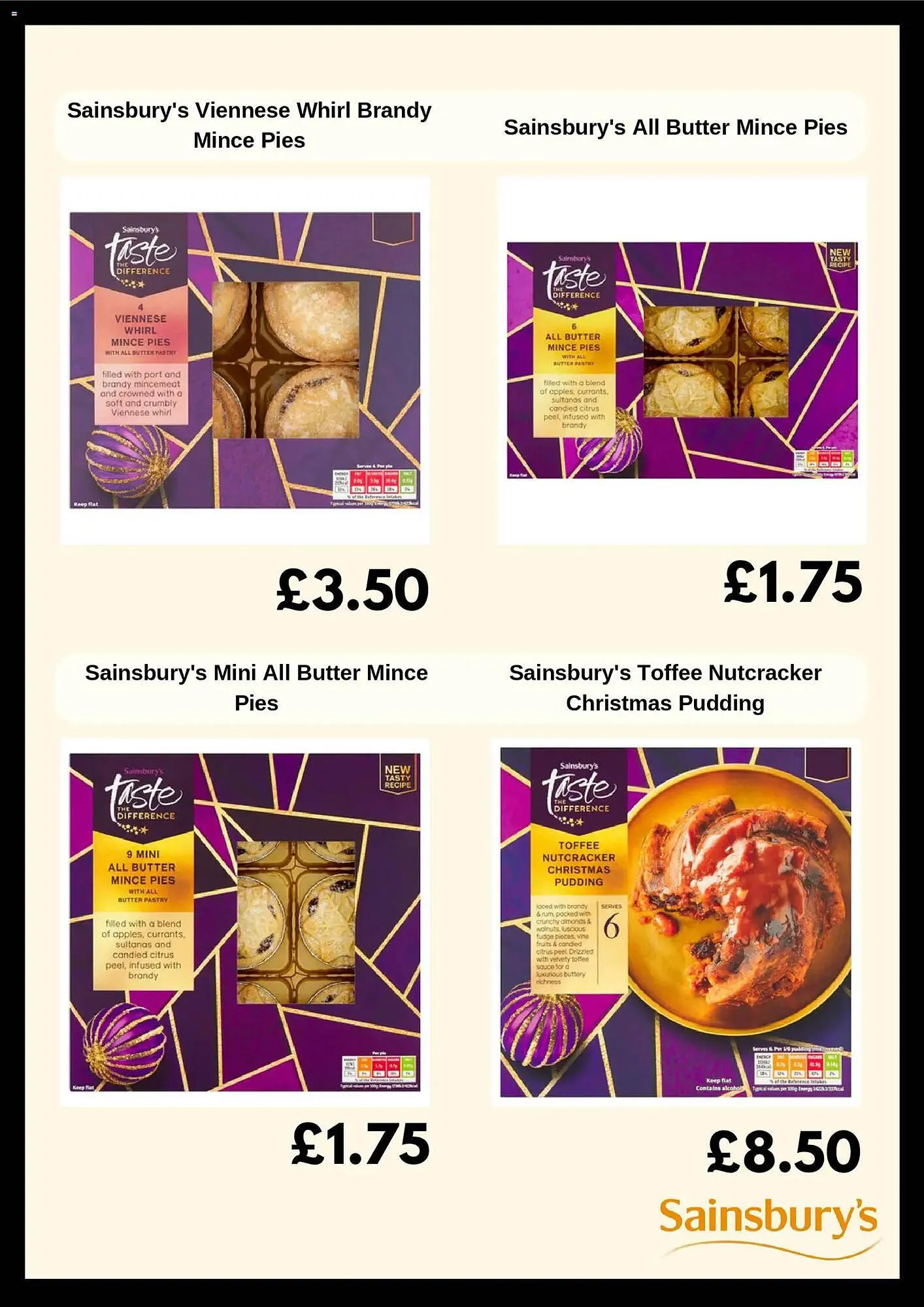 Sainsbury's leaflet from 18 November to 25 November 2025 - Catalogue Page 3