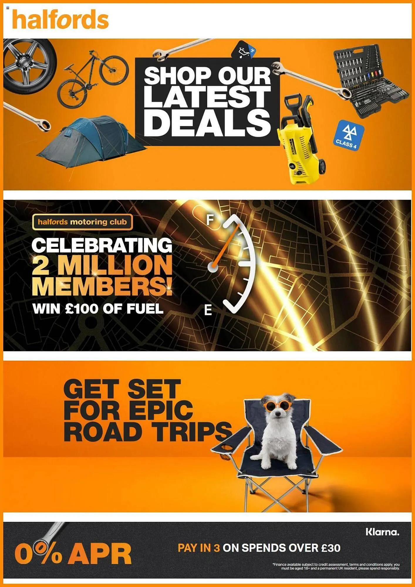 Halfords leaflet from 14 June to 31 August 2023 - Catalogue Page 2