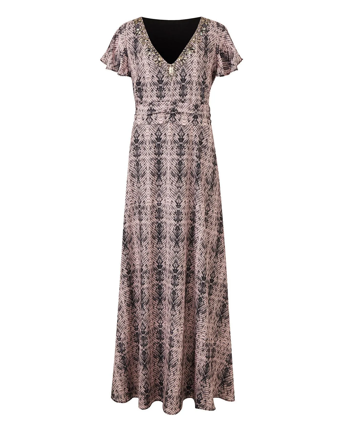 Together Print Maxi Dress