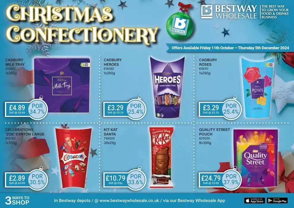 Cracking Confectionery Deals from 5 November to 5 December 2024 - Catalogue Page 1