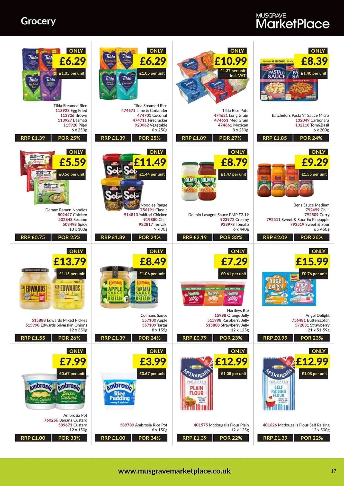 Musgrave MarketPlace leaflet from 16 February to 8 March 2026 - Catalogue Page 17