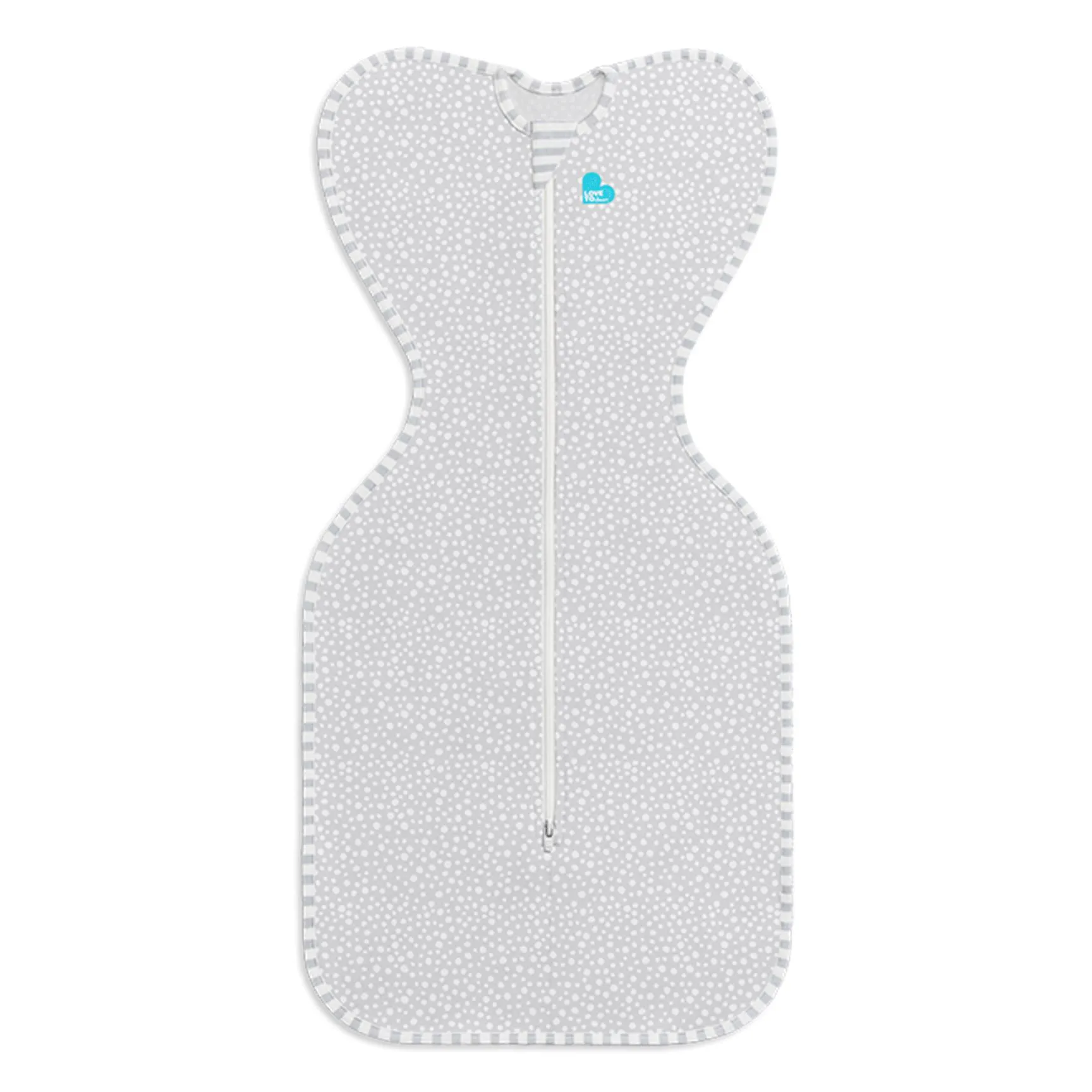 Love to Swaddle Up Bamboo Medium Grey Dot