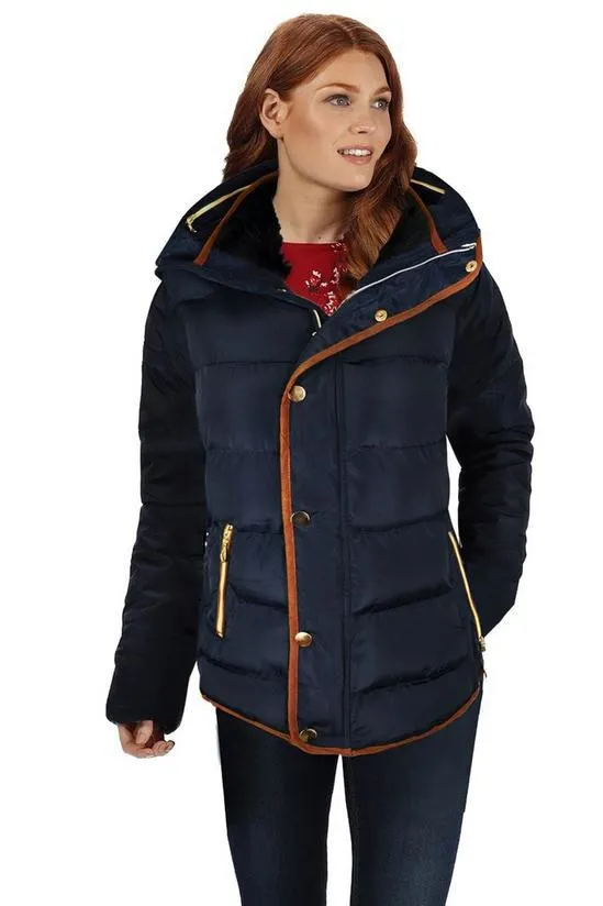'Wrenly' Quilted Hooded Winter Coat
