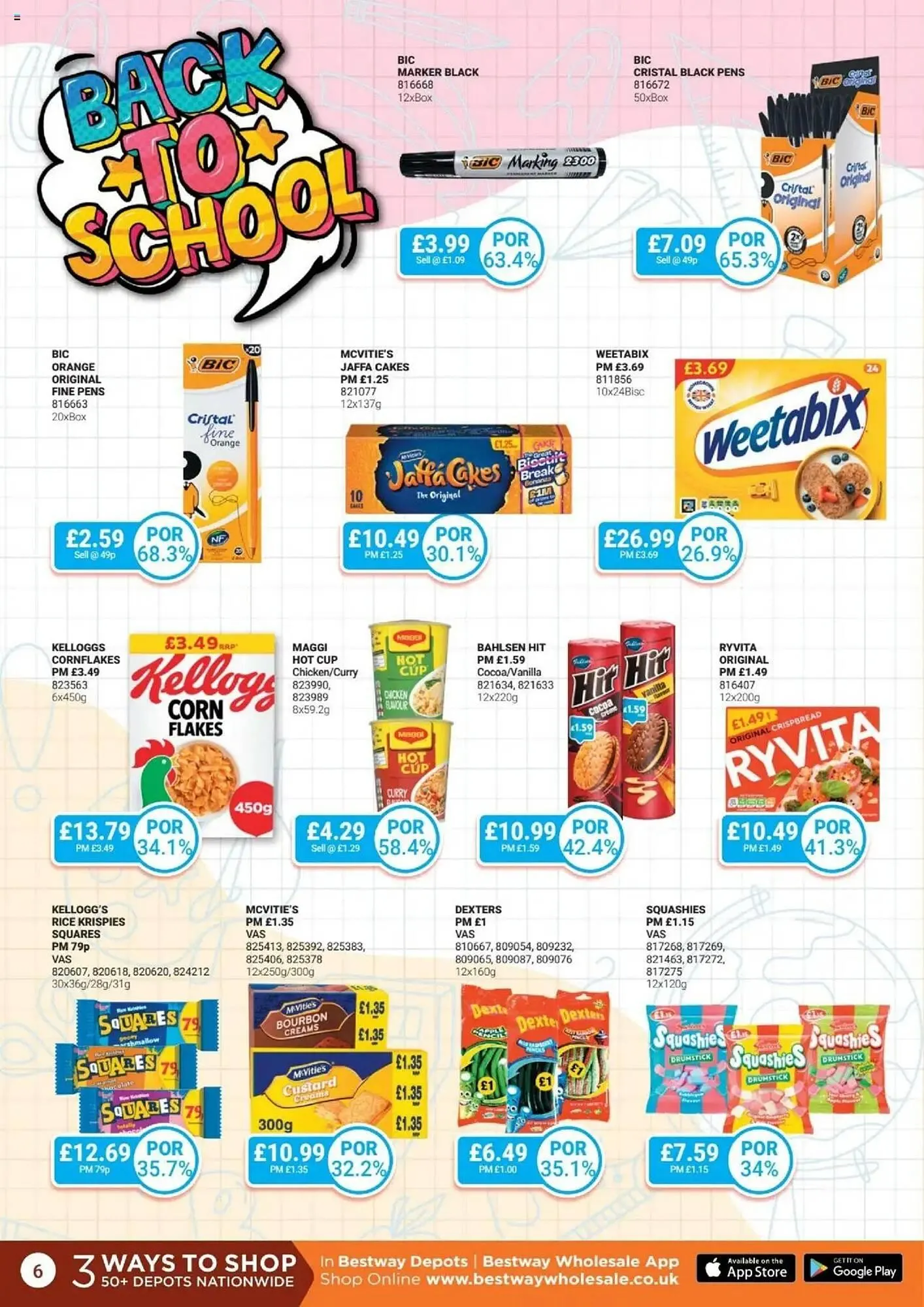 Bestway leaflet from 15 August to 11 September 2025 - Catalogue Page 6