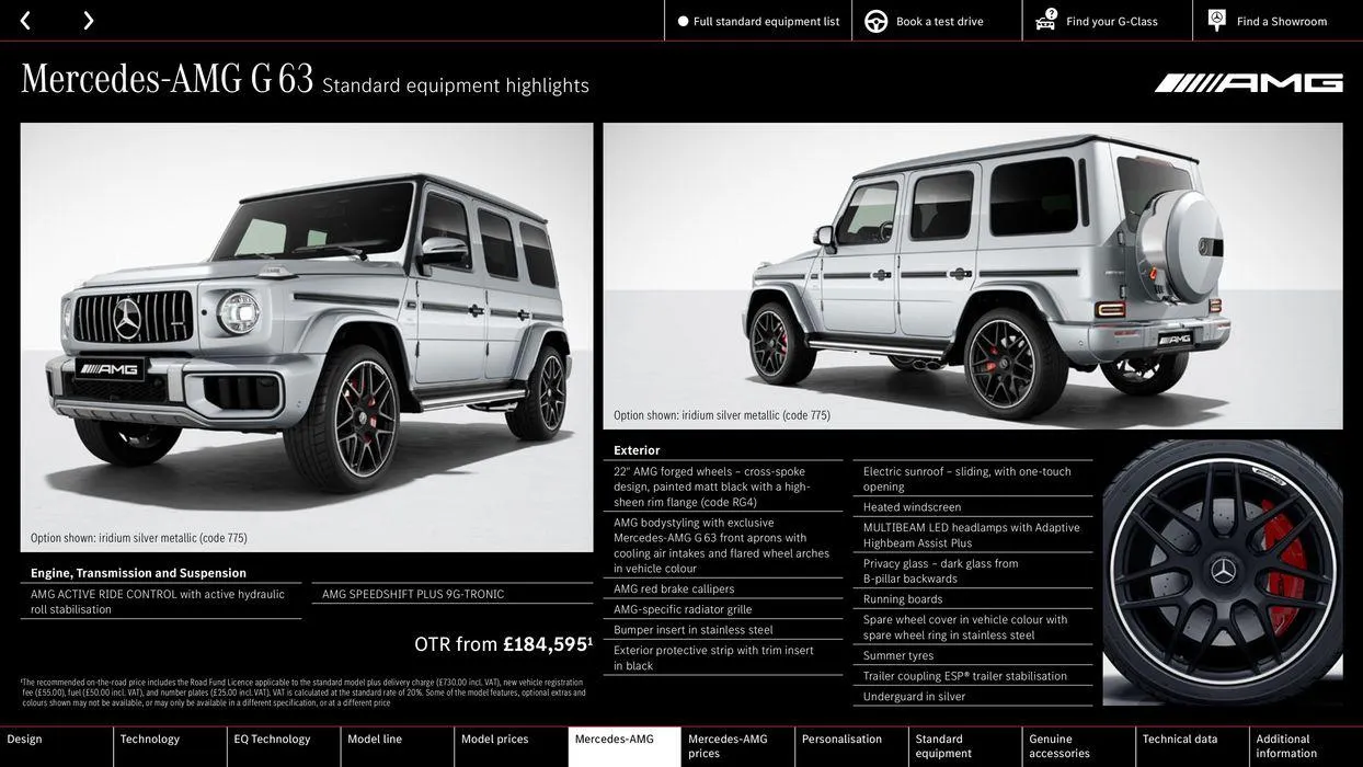 Mercedes Benz New G-Class from 8 August to 8 August 2025 - Catalogue Page 31