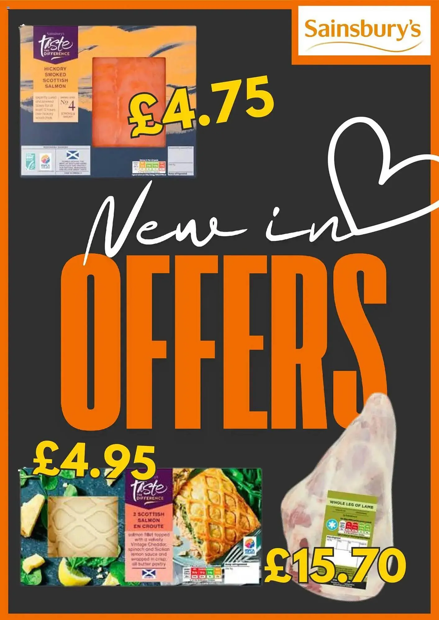 Sainsburys leaflet - 1