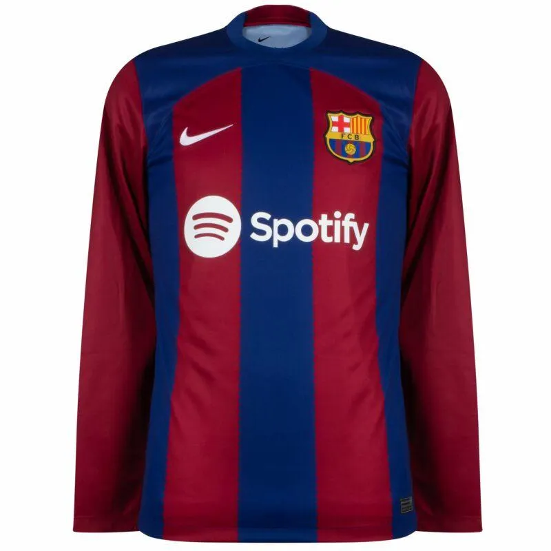Nike Barcelona Home L/S Shirt 2023-2024
