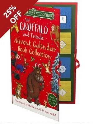 The Gruffalo and Friends Advent Calendar Book Collection (2022) (Hardback)