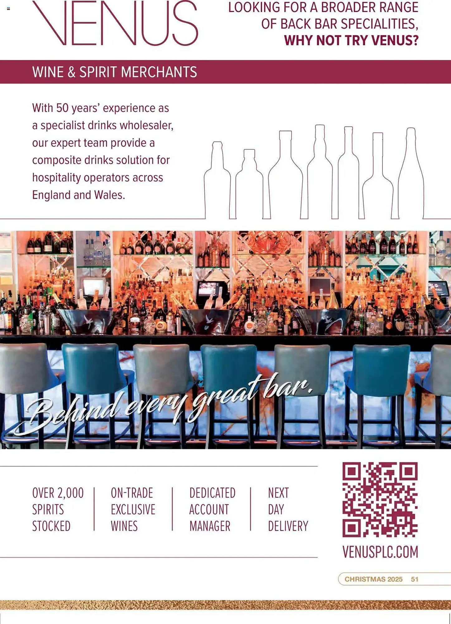 Booker Wholesale leaflet from 7 July to 1 January 2026 - Catalogue Page 51