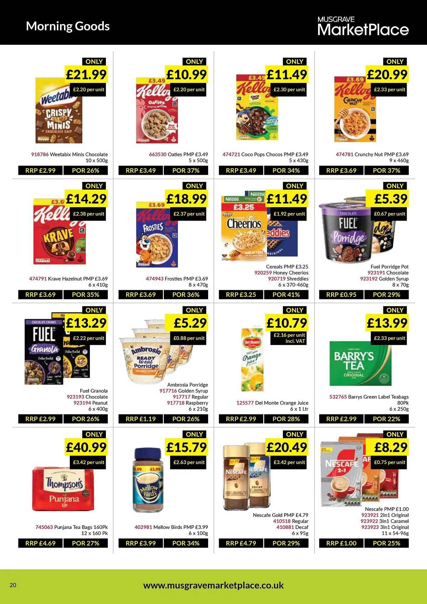 Musgrave MarketPlace leaflet from 23 June to 13 July 2025 - Catalogue Page 20