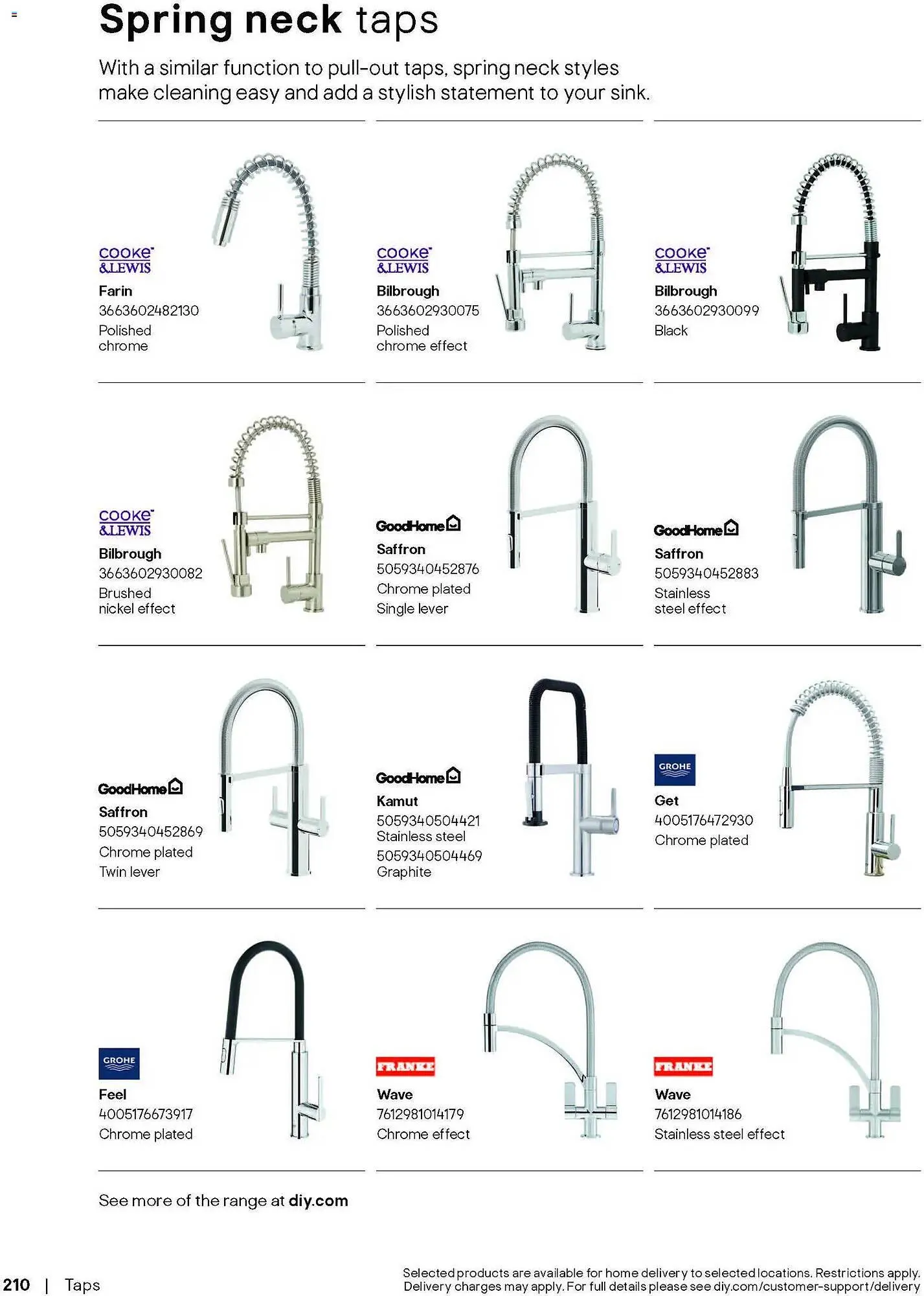 B&Q brochure from 16 December to 1 July 2026 - Catalogue Page 210