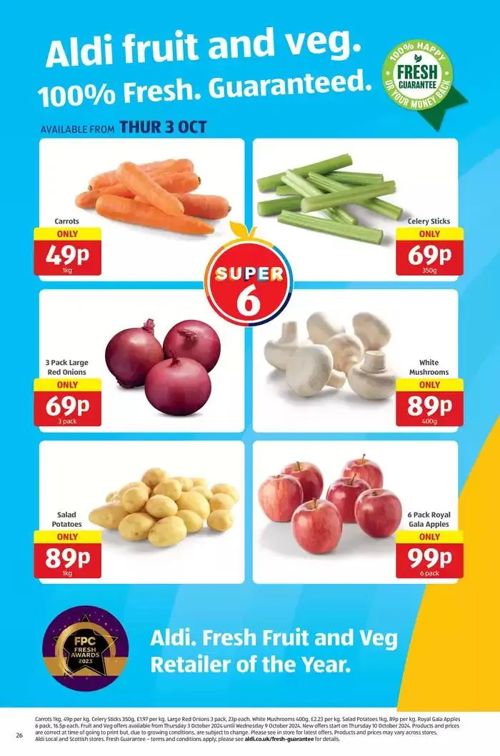Aldi SpecialBuys Scotland from 27 September to 11 October 2024 - Catalogue Page 26