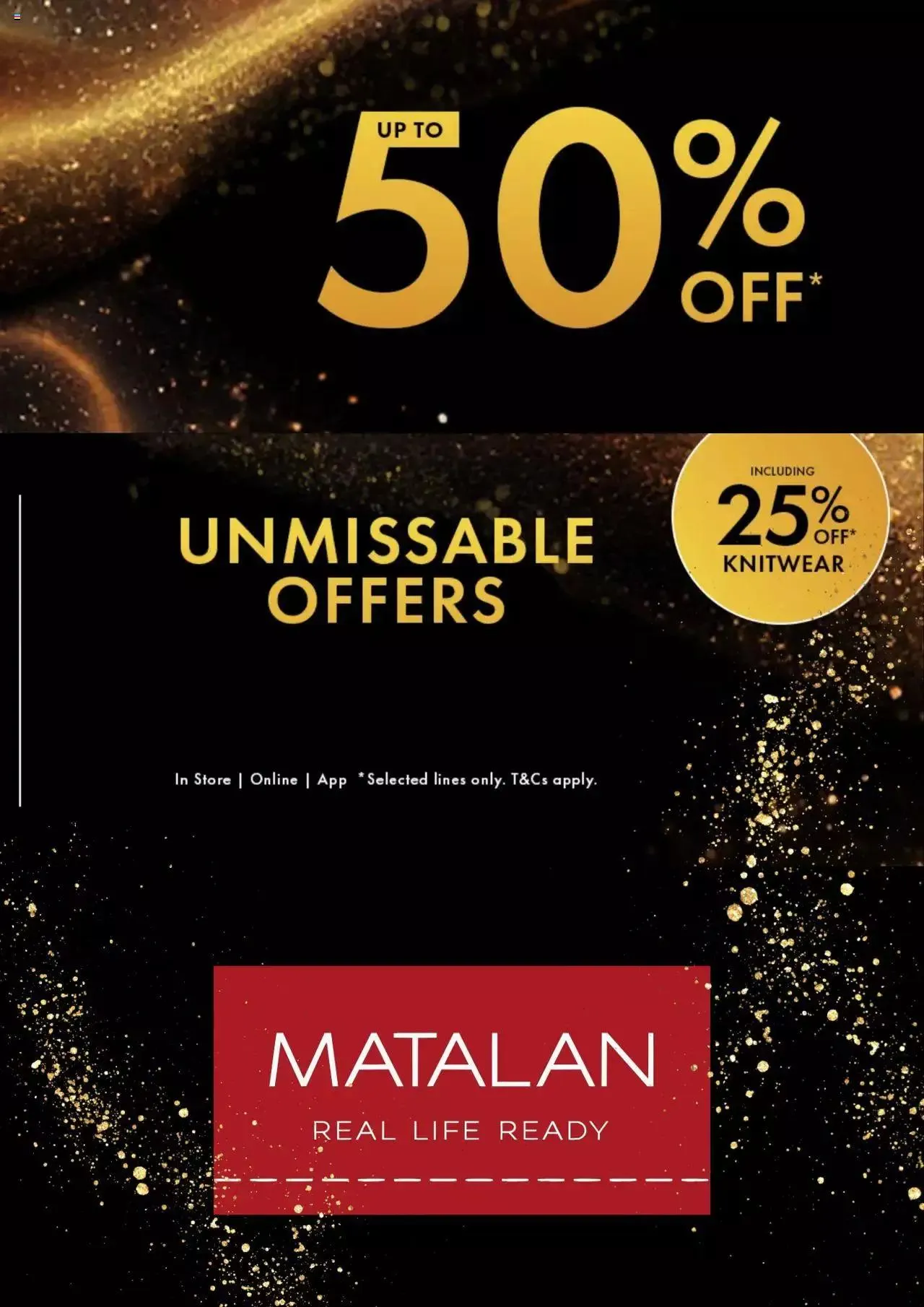 Matalan - Black Friday from 16 November to 31 December 2023 - Catalogue Page 1